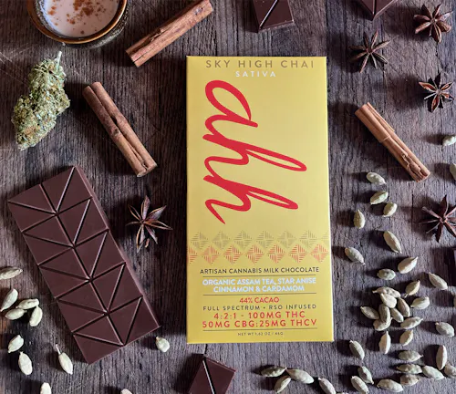 Chocolate | Sky High Chai RSO 1.25:2.5:5| 100mg | 20pk | ahh-1