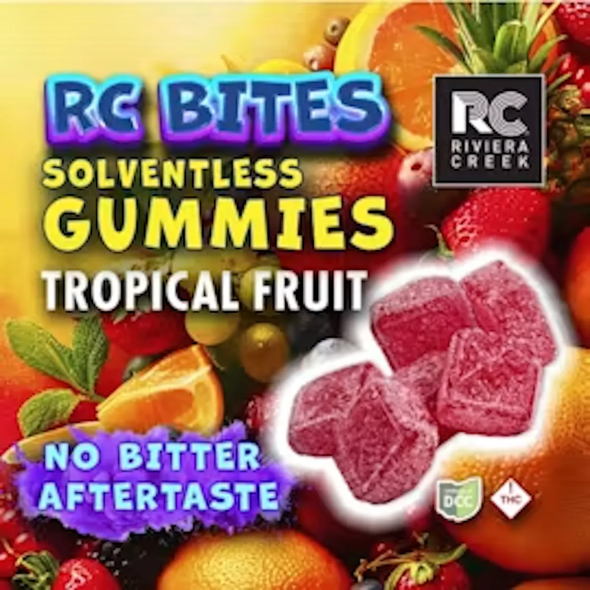 RC Bites Tropical Gummies 3pk Edibles | Riviera Creek |