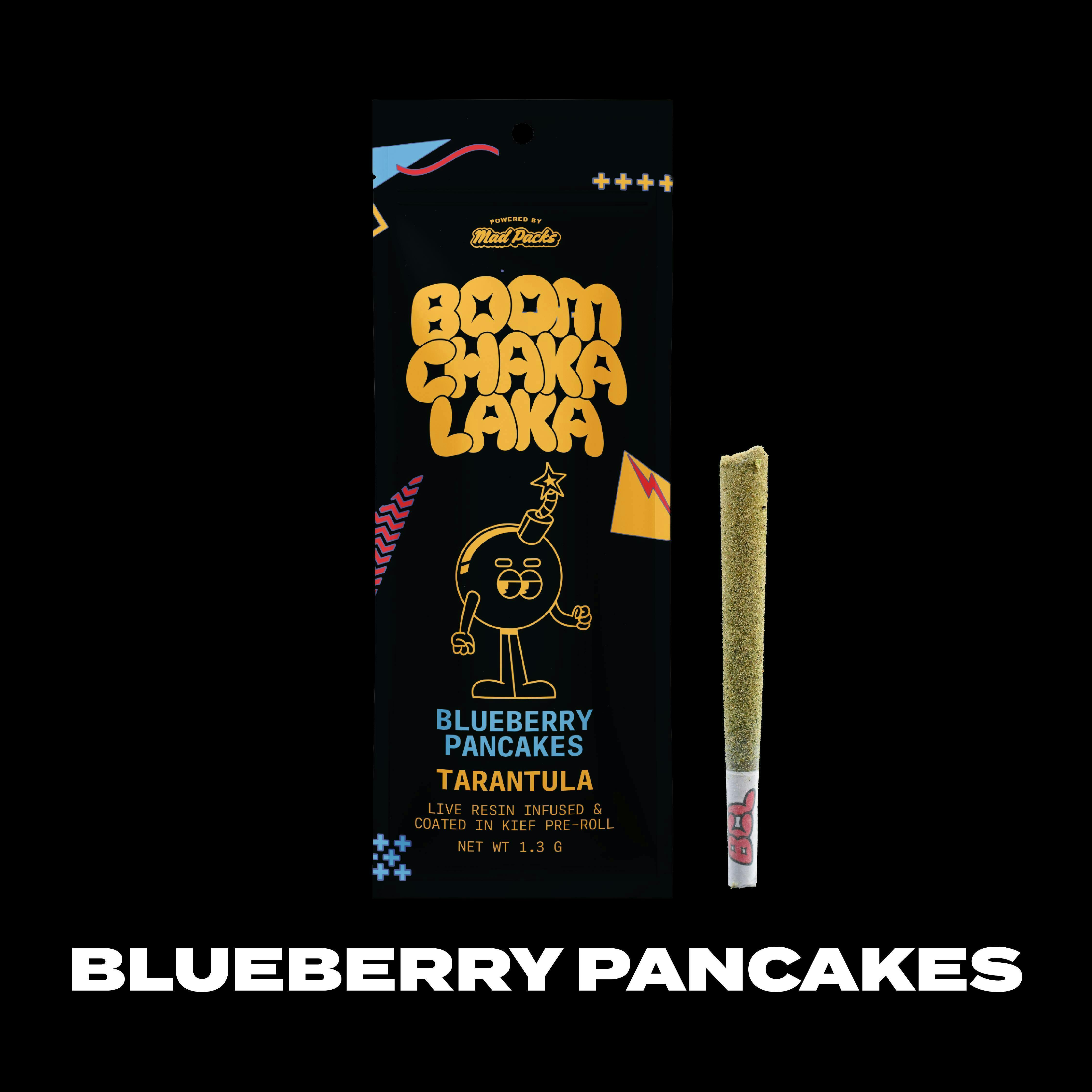 MAD PACKS MAD PACKS | BOOM CHAKA LAKA | BLUEBERRY PANCAKE | INFUSED PRE-ROLL | 1.3G | INDICA — PRE_ROLLS