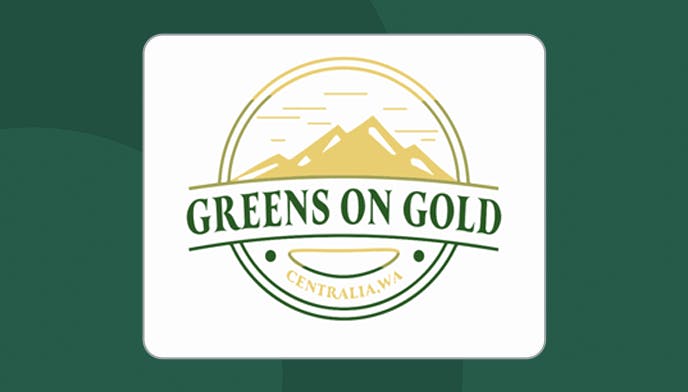Greens on Gold logo