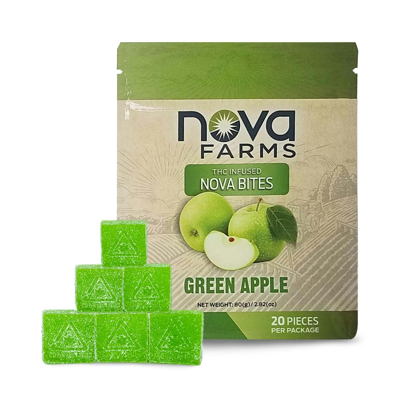 Image of Green Apple Nova Bites 20-pack