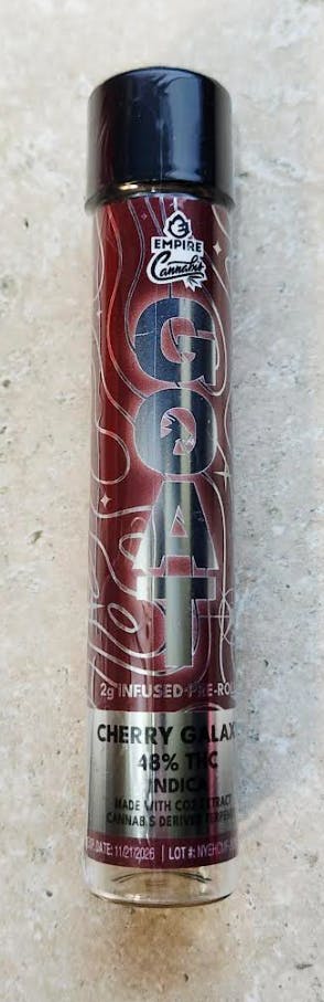 Cherry Galaxy Infused Pre roll | Indica Dominant | Empire