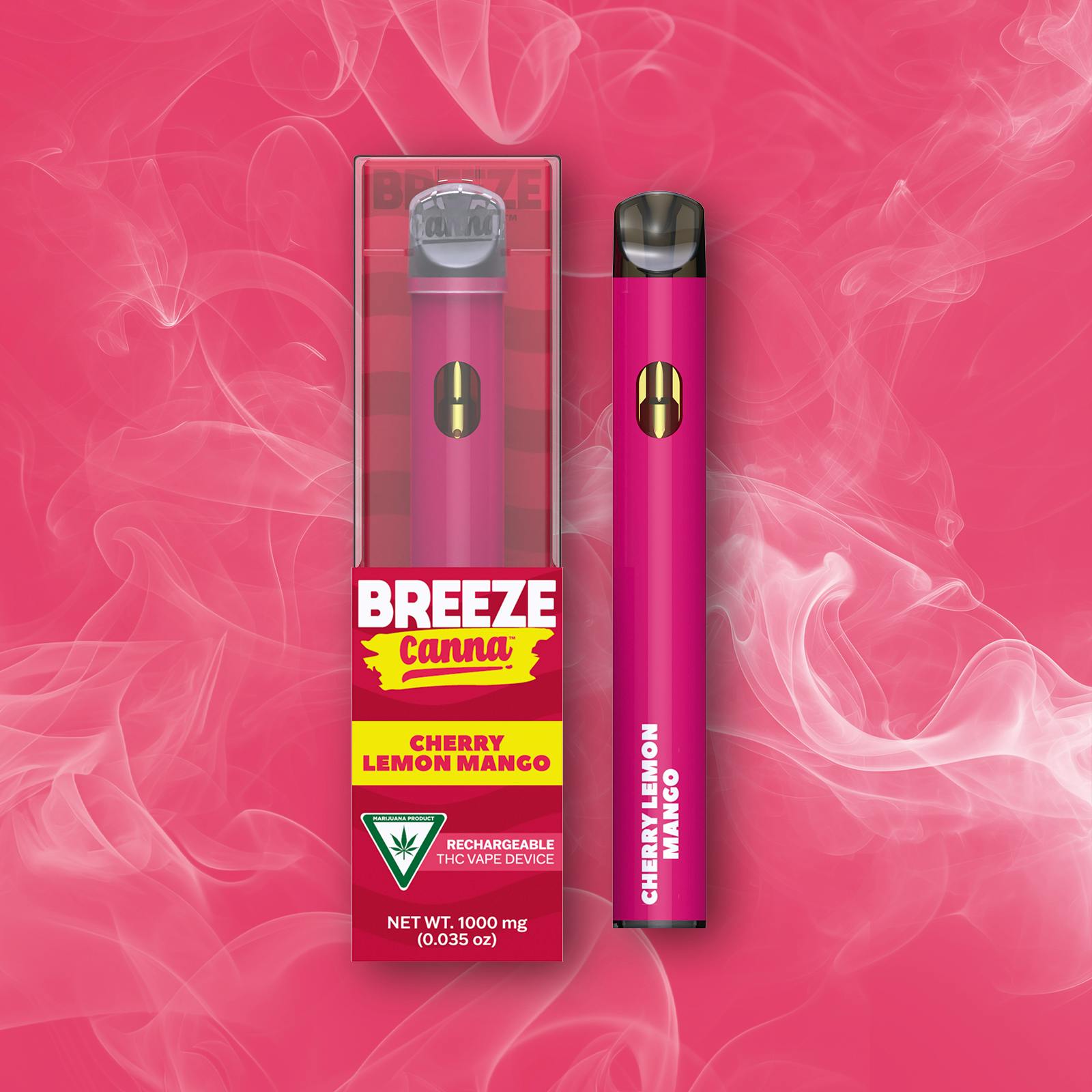 Breeze | Chill Disposable | Cherry Lemon Mango | 1g | Quest
