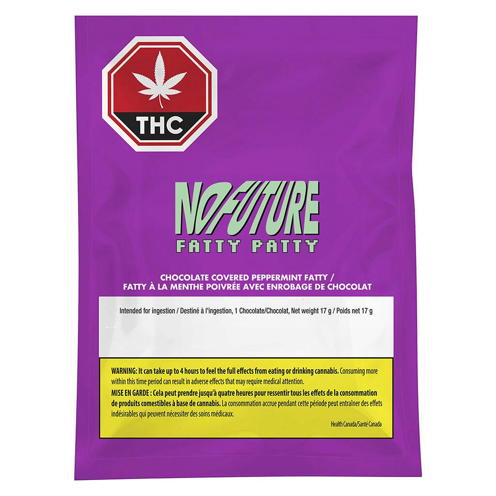 No future - fatty patty - chocolate covered peppermint fatty - 1 pack