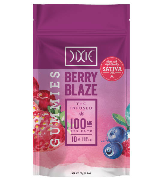 Dixie DIXIE | SIGNATURE | BERRY BLAZE | 200MG THC | SATIVA — EDIBLES