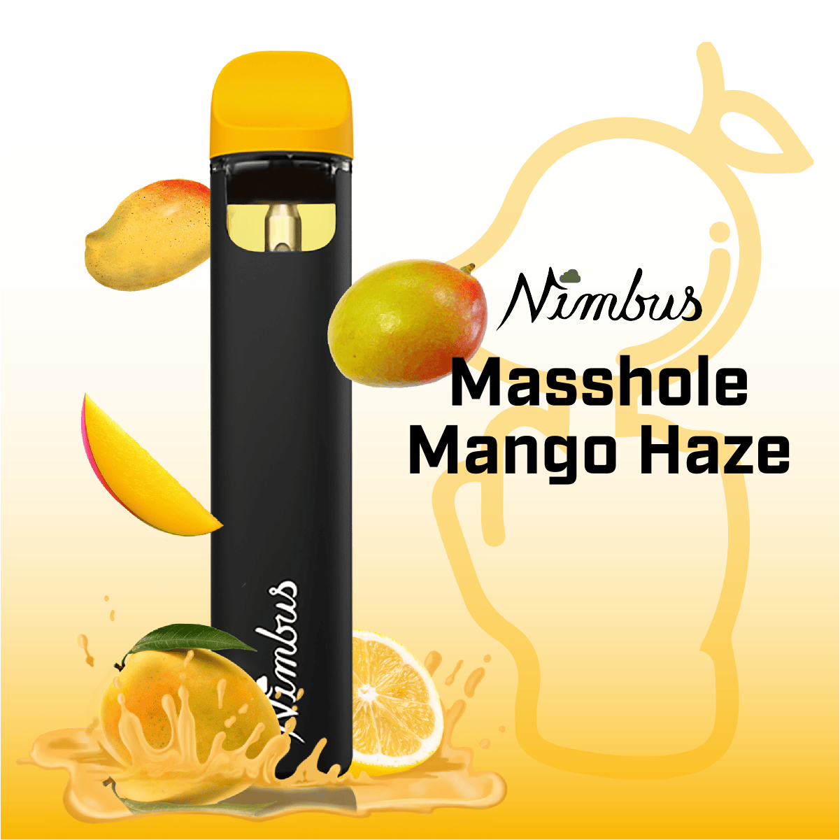 Product Masshole Mango Haze Disposable Vape | 0.5g