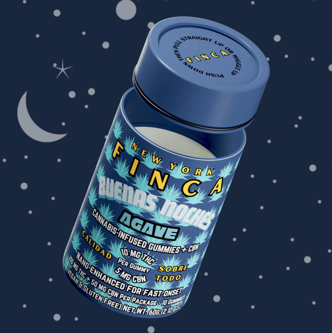 Edibles | Finca | Buenas Noches Agave (Sleep) | 10pc | 10mg