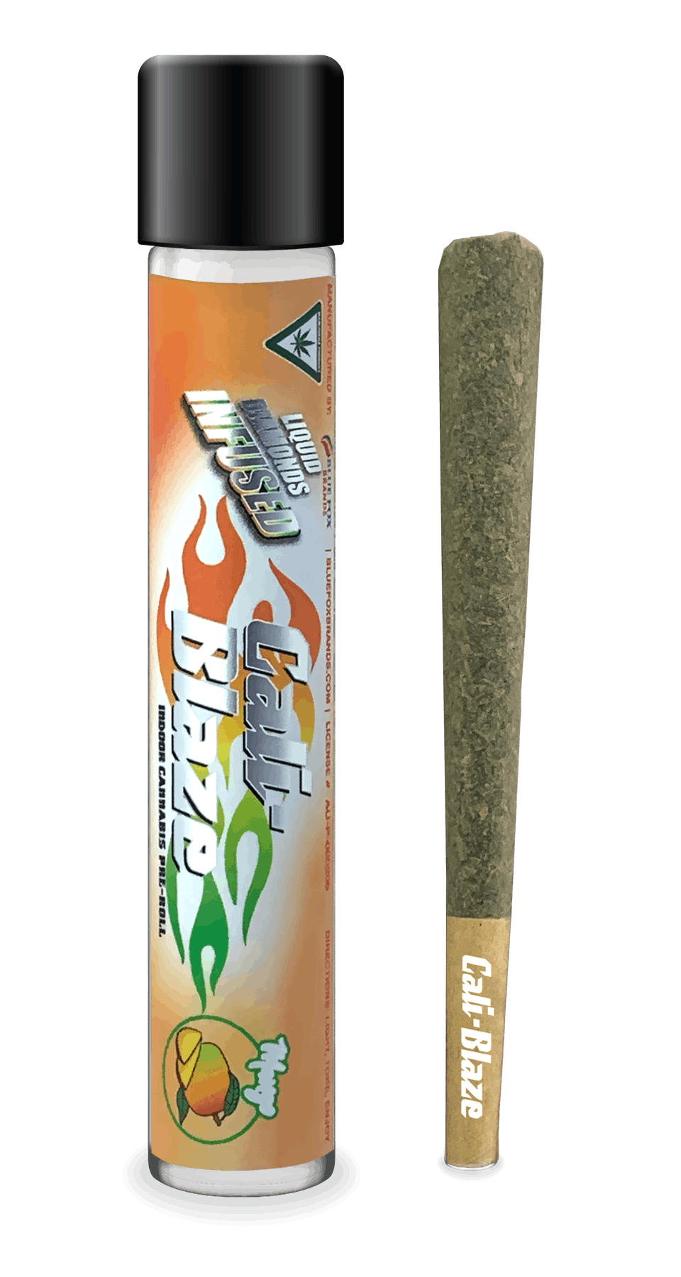 Cali-Blaze - 1.2g Infused Preroll - Mango