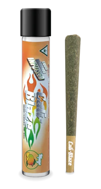 Cali-Blaze - 1.2g Infused Preroll - Mango - product image at King of Budz