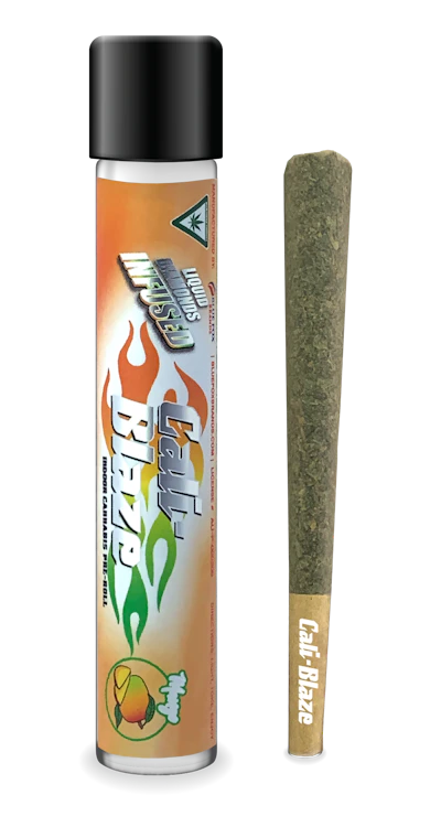 Cali-Blaze - 1.2g Infused Preroll - Mango - PRE_ROLLS by Cali-Blaze at King of Budz
