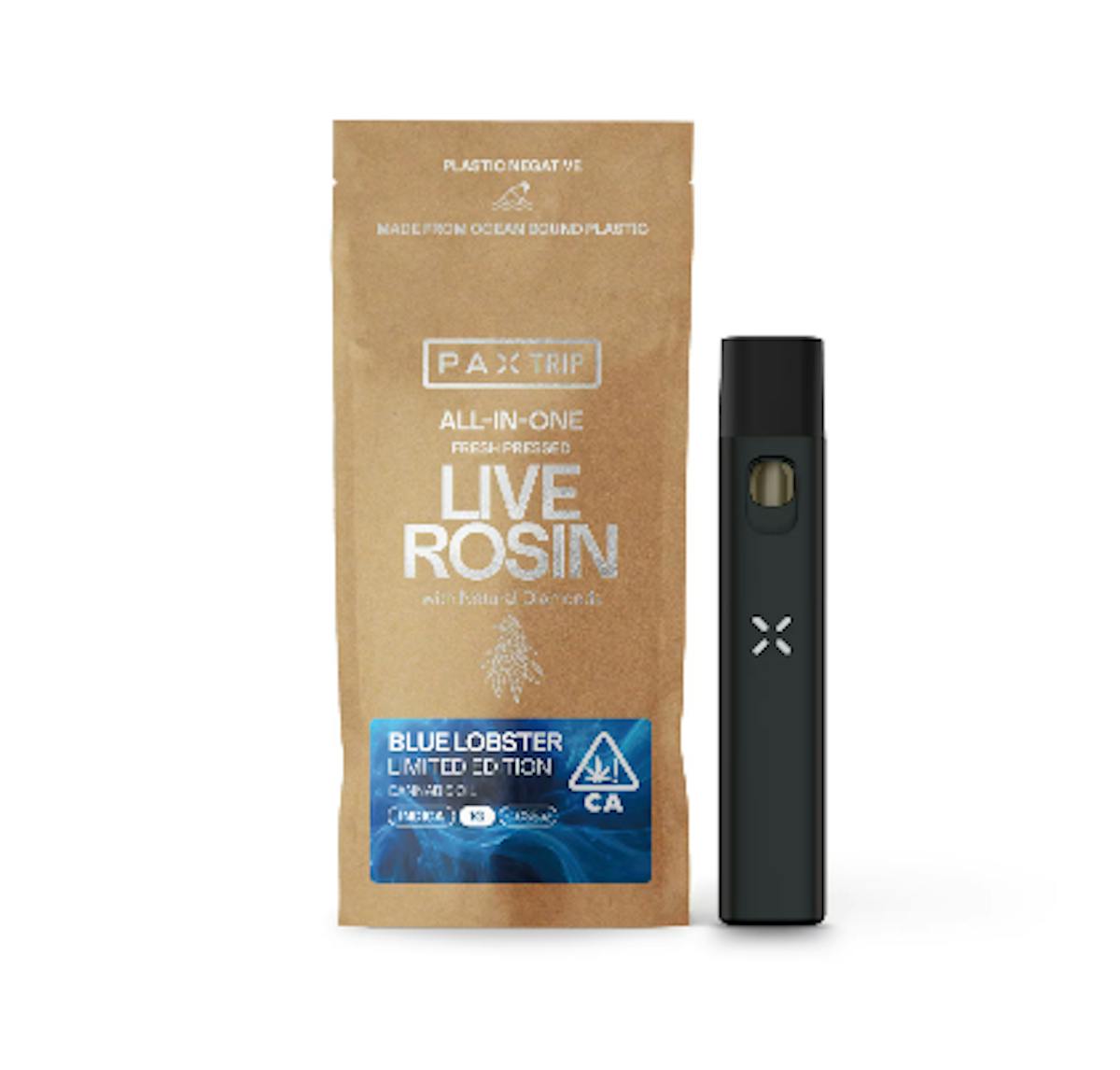 Photo of PAX Live Rosin – Blue Lobster Disposable