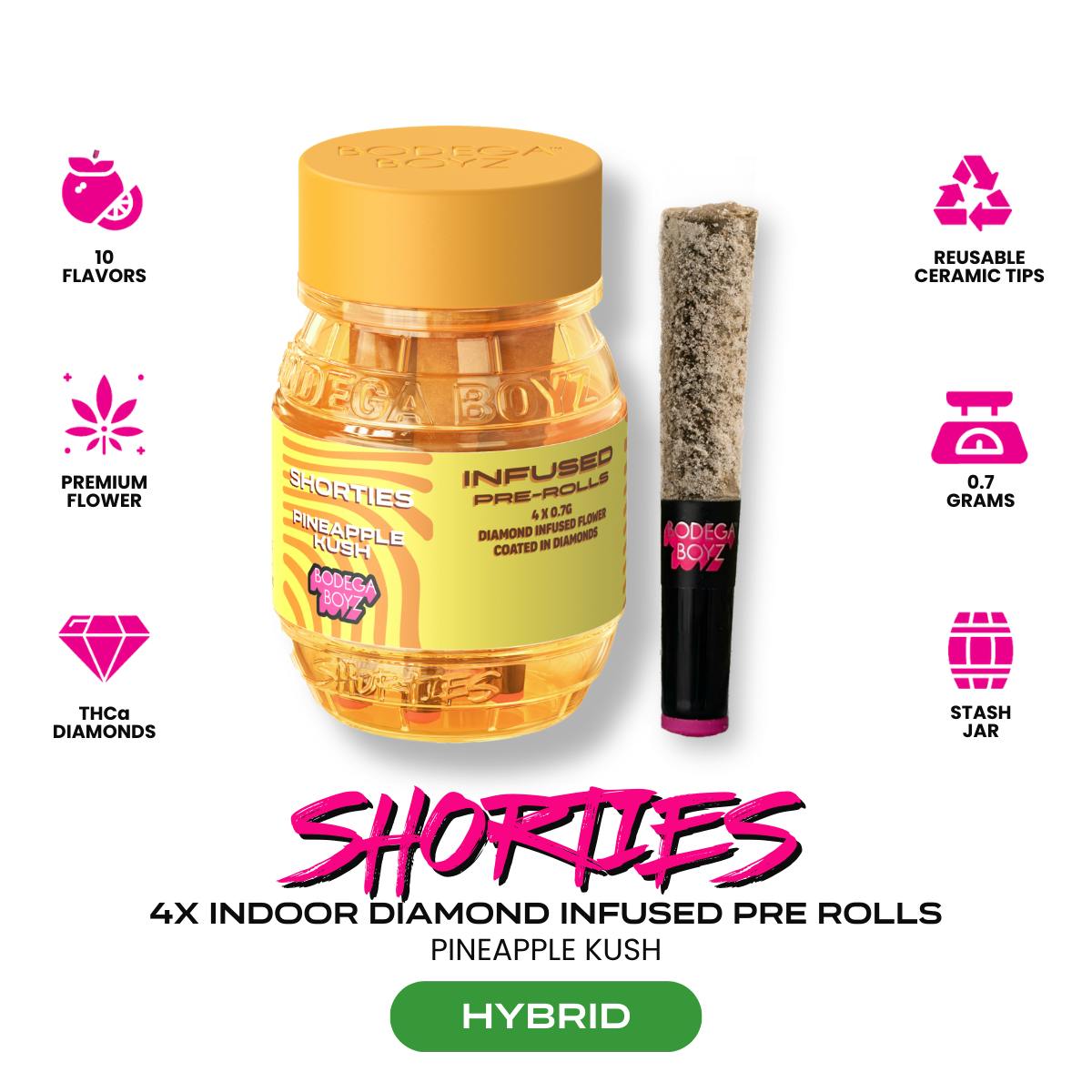 Pineapple Kush Infused - 4pk