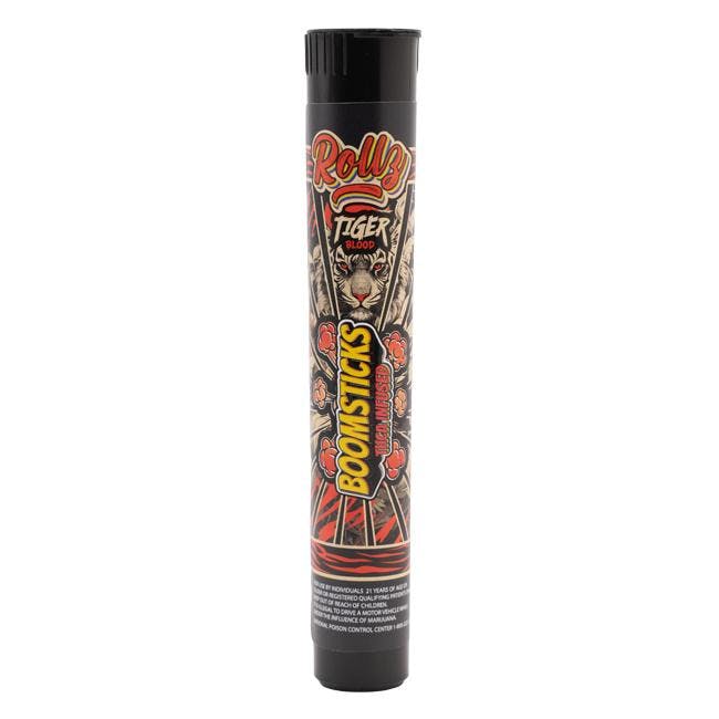 Rollz Boomsticks - 1g THCA Infused Preroll - Tiger Blood