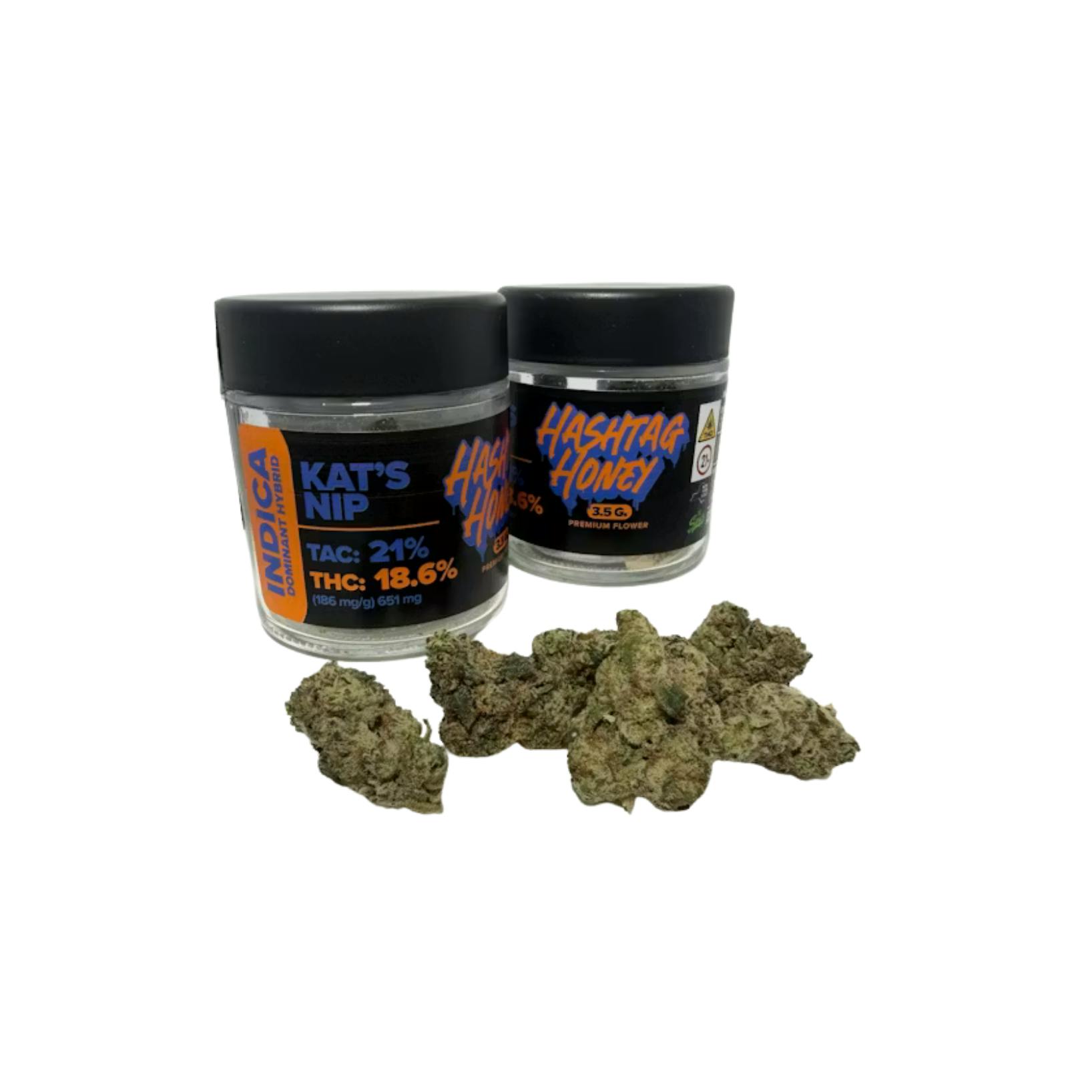 Hashtag Honey - Kat's Nip - 3.5gHashtag HoneyIndicaTHC: 18.63%TERPS: 0.52%Kaya Bliss Summer Special! Spend $100 get $10 Off!+2