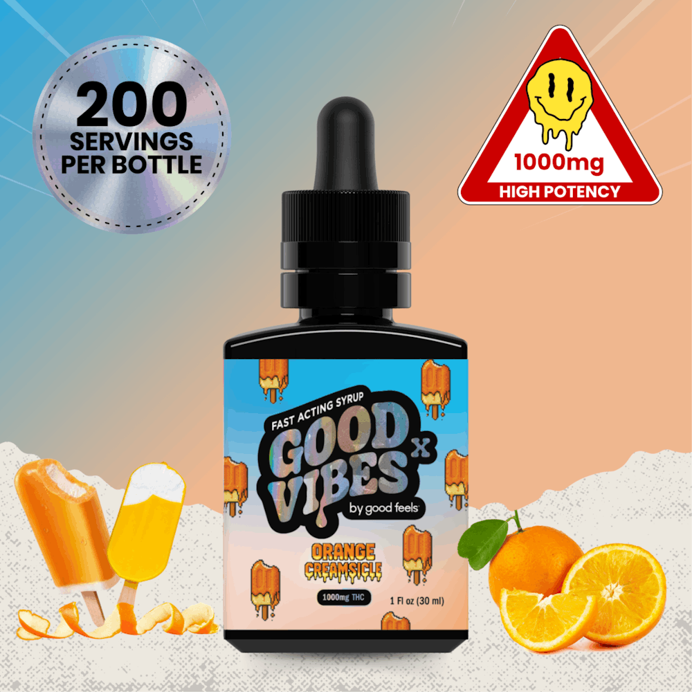 Product Orange Creamsicle - Tincture Syrup