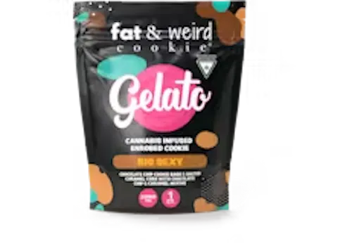Gelato x Fat & Weird | Big Sexy 200mg Cookie-active