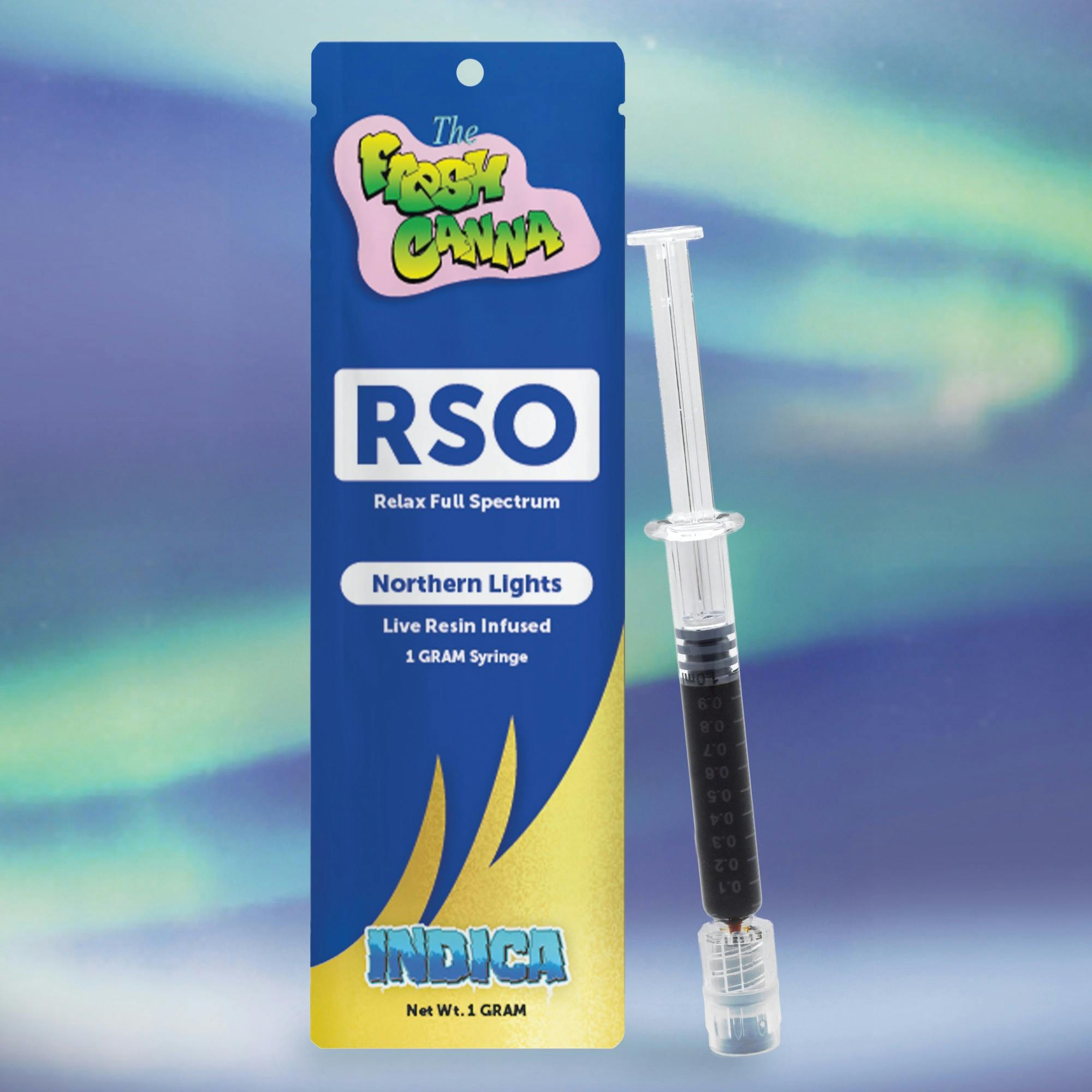 Fresh Canna - 1g RSO/Live Resin Syringe - Northern Lights