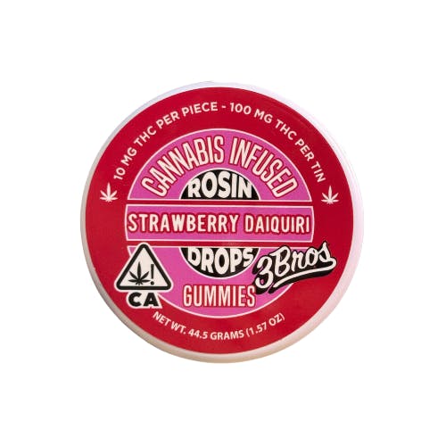 STRAWBERRY DAIQUIRI ROSIN DROPS GUMMIES