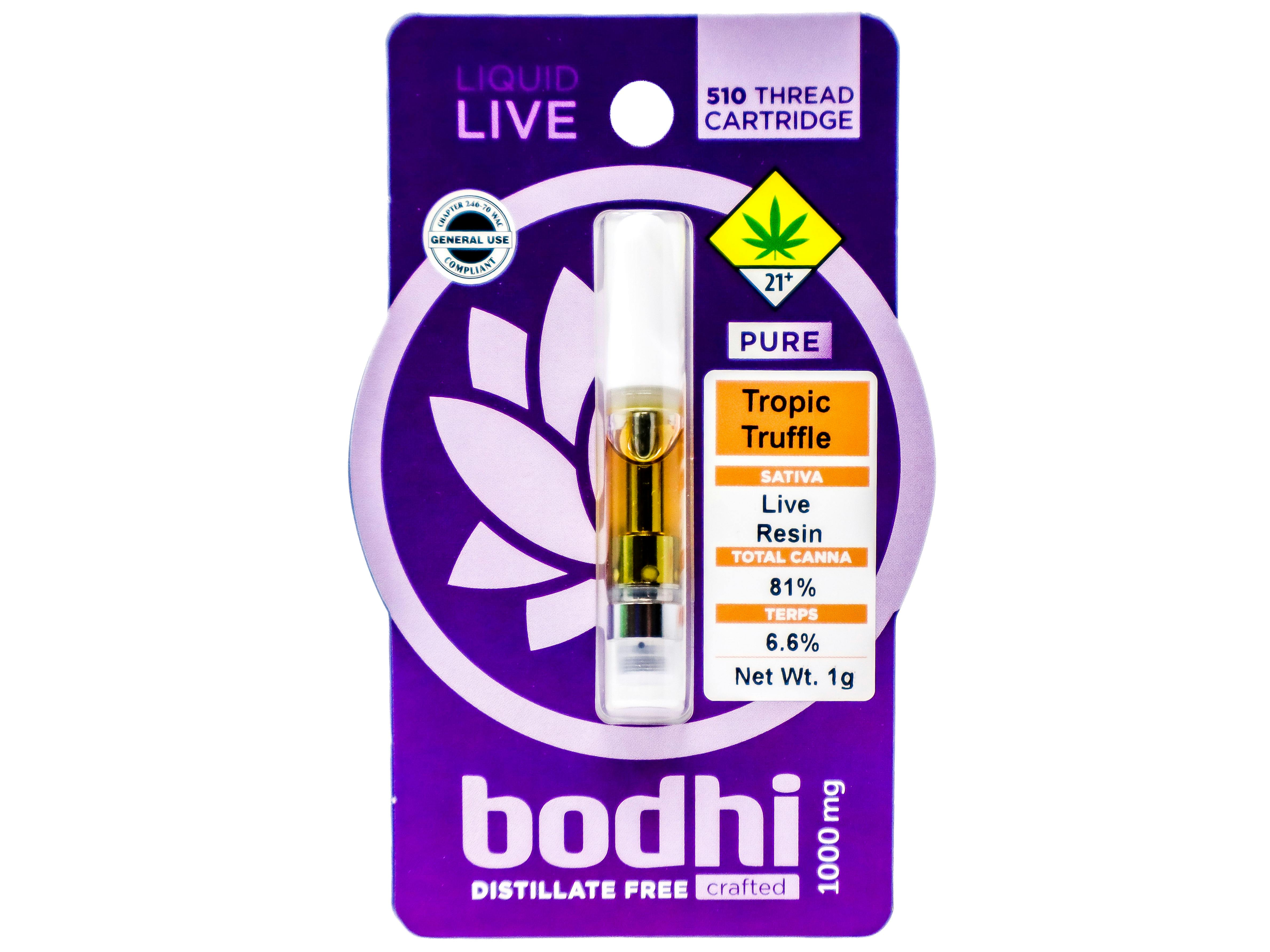 BHB Tropic Truffle Live Resin Cart 2960866470 | Cannabis and Glass