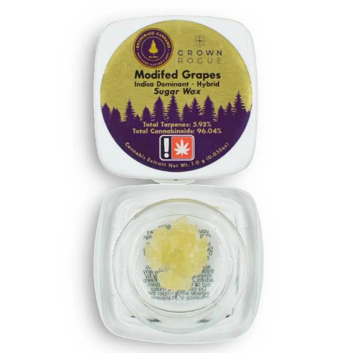 Modified Grapes Dab (Entourage) 1g Concentrates | Entourage Cannabis
