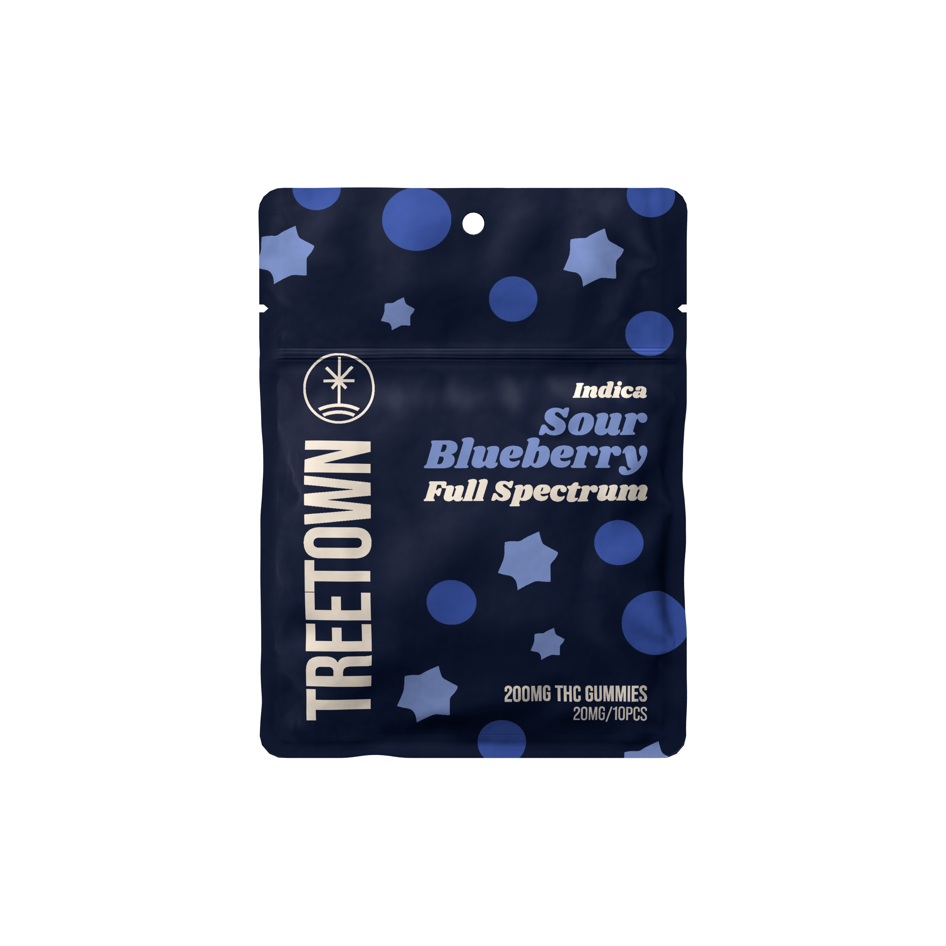 Bloom City Sour Blueberry Full Spectrum 200mg TreeTown