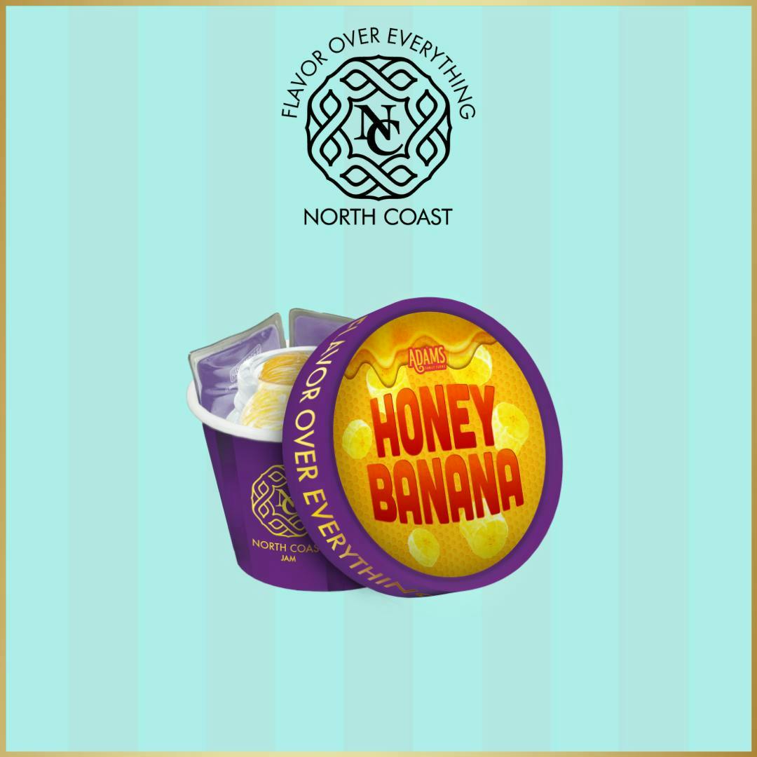 North Coast x Pure Coast | Hash Rosin Jam - 1g - Honey Banana