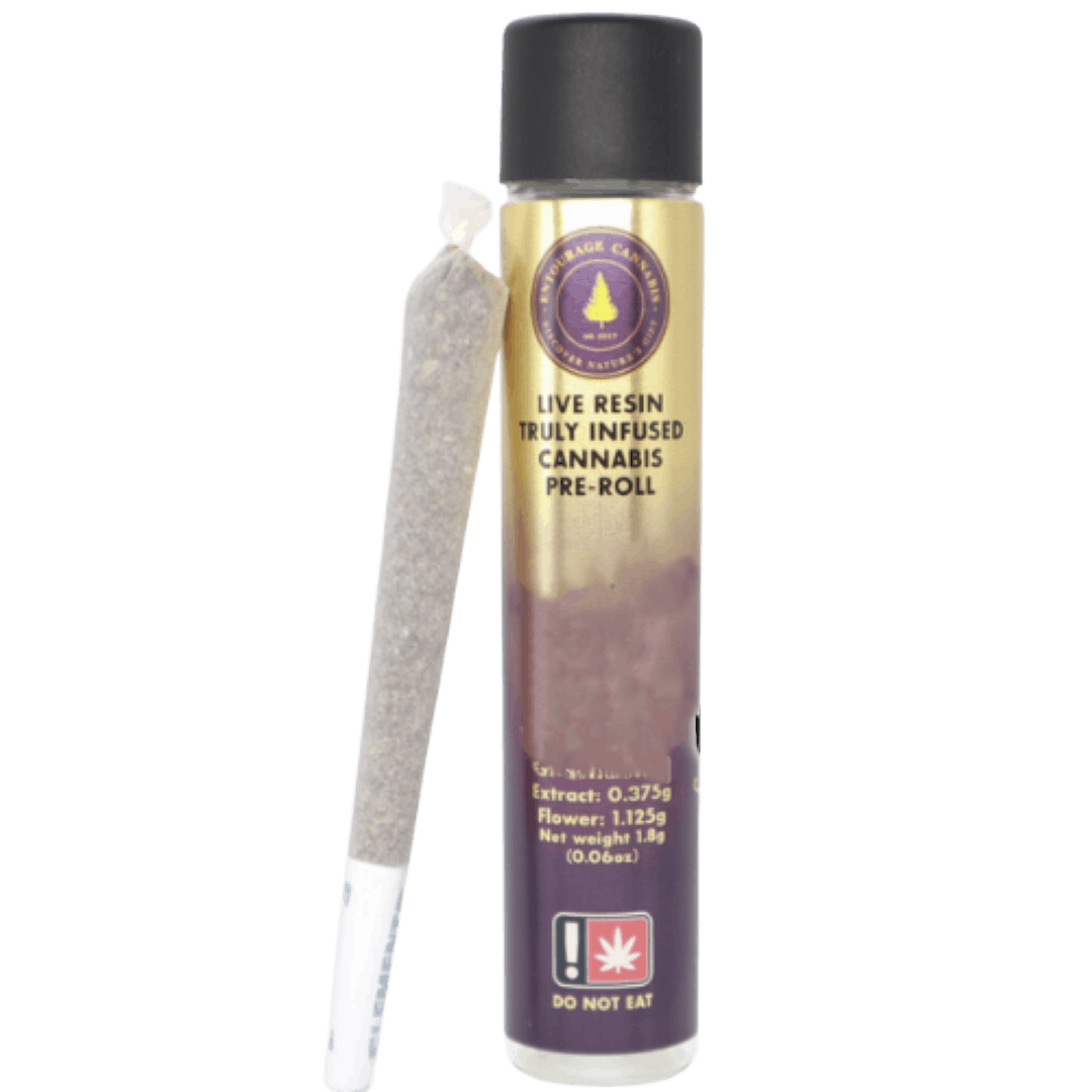 Entourage | Chem 77 x Grease Stain Live Resin Infused Pre-Roll
