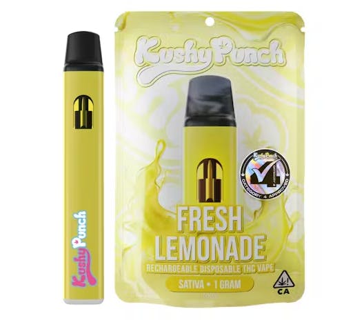 Product SIX Kushy Punch Disposable - Fresh Lemonade 1g