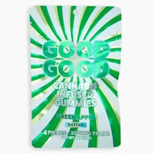 Good Good - 200mg Gummies - Green Apple