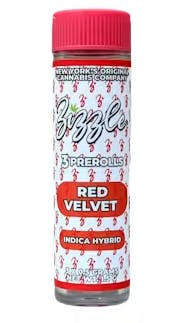 Product Preroll | Red Velvet (I/H) 3pk | Zizzle