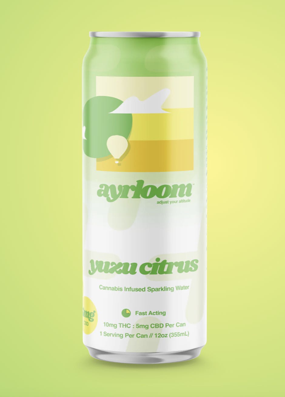 Ayrloom | Yuzu Citrus | 2:1 | 10MG THC : 5MG CBD | Singles-1