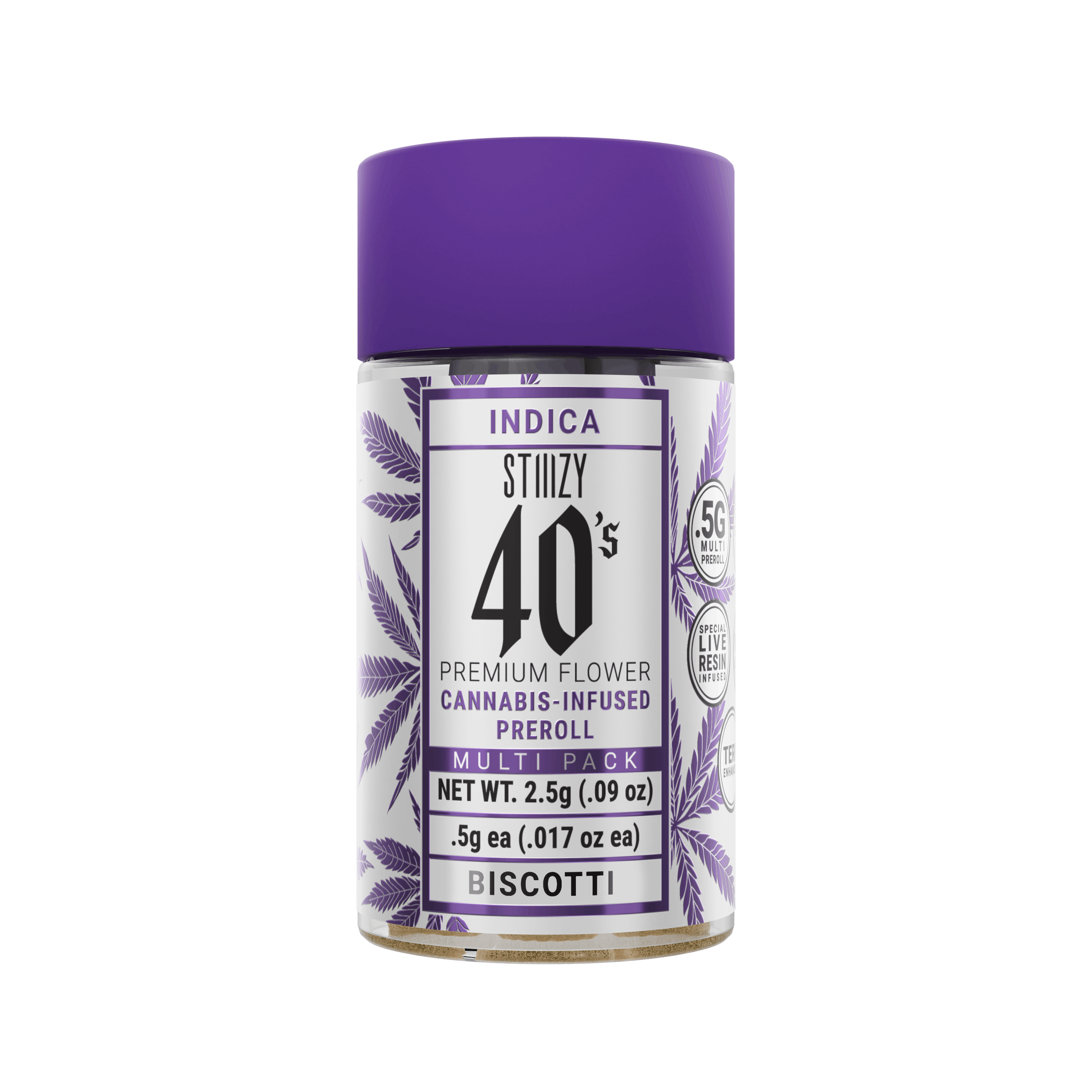 Stiiizy Watermelon Z Infused Preroll 5 Pack Cannabis for