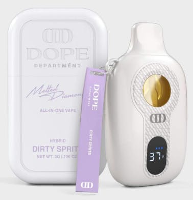 Dope Department | Dirty Sprite | 3G Melted Diamonds Disposable
