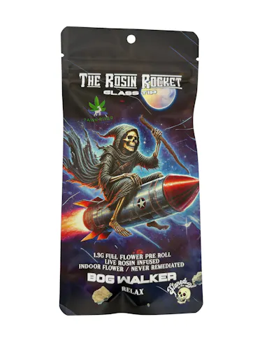 Stoned to the Bone | Bog Walker | Rosin Rocket | Infused Pre-Roll | 1.3g-1