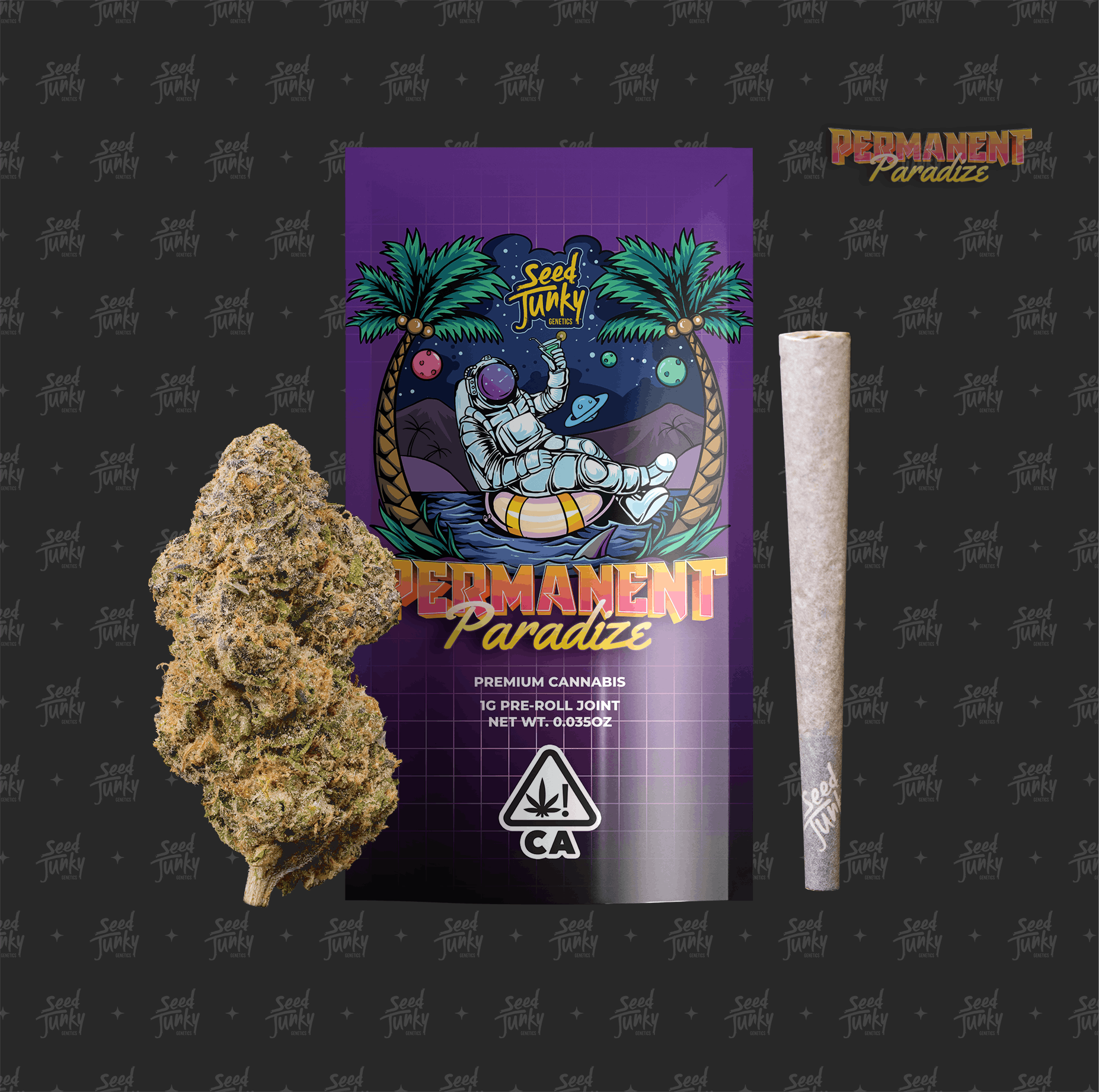 Seed Junky - 1g Preroll - Permanent Paradize