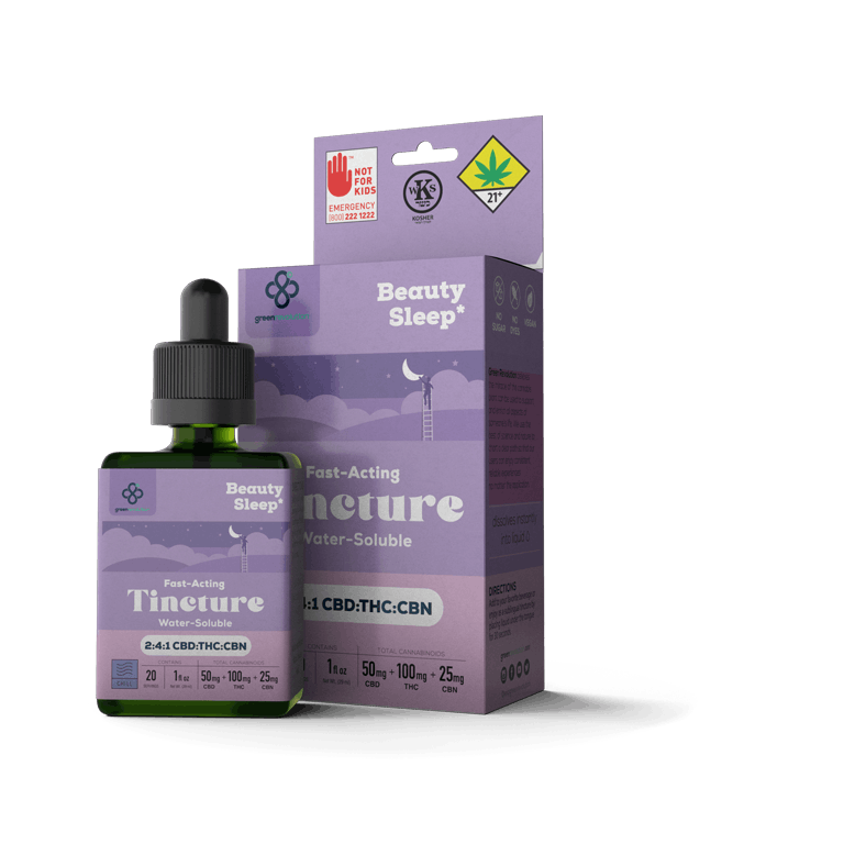 Oral Liquids | Green Revolution | Tincture | Beauty Sleep (4:2:1) | 100mg