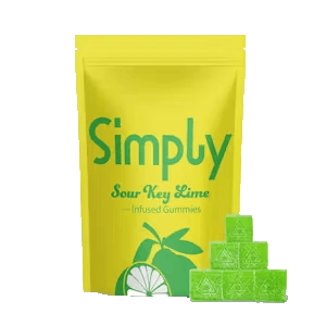 Simply | Sour Key Lime | 20 Pack 100mg