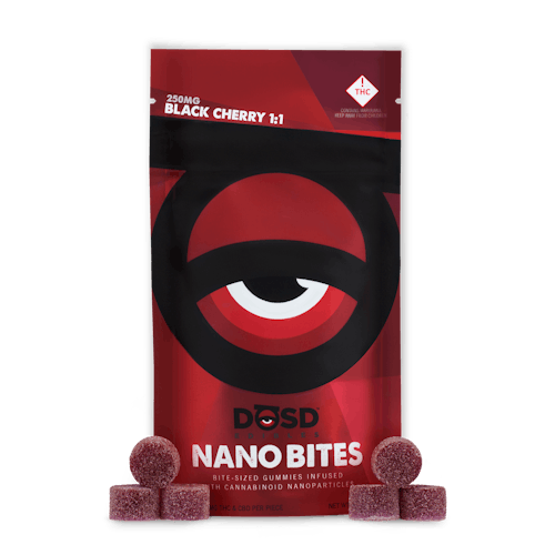 Black Cherry 1:1 Nano Bites | 250mg photo