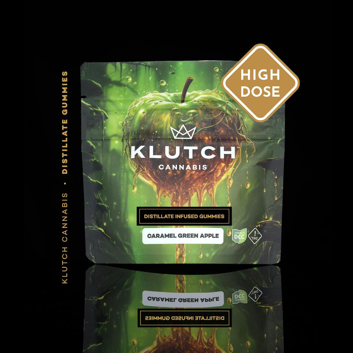 Photo of | Caramel Green Apple High Dose Distillate Gummies |