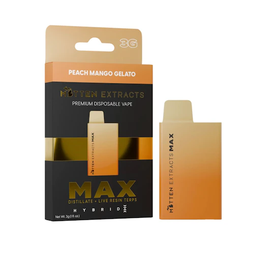 Mitten Extracts - 3g Disposable - Peach Mango Gelato (H)