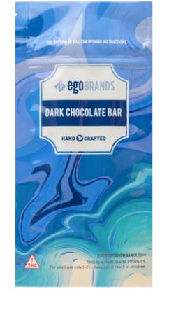 EGO Brands - Dark Chocolate Bar (H) (100mg)
