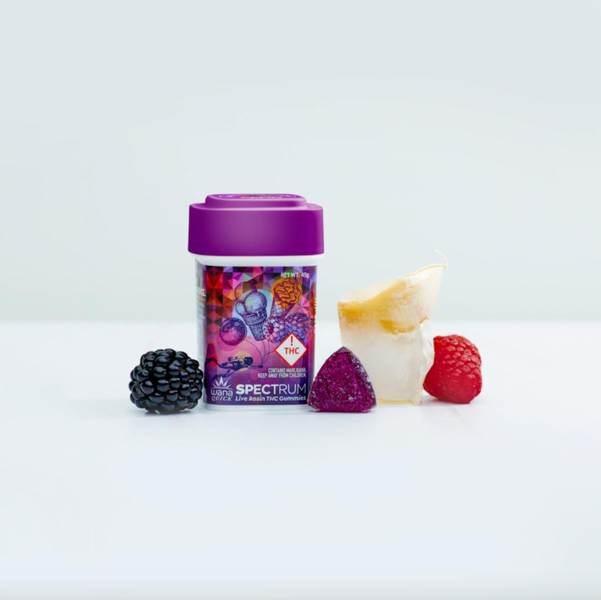 Photo of Wana – Live Rosin Gummies – Berry Gelato (S) 100mg