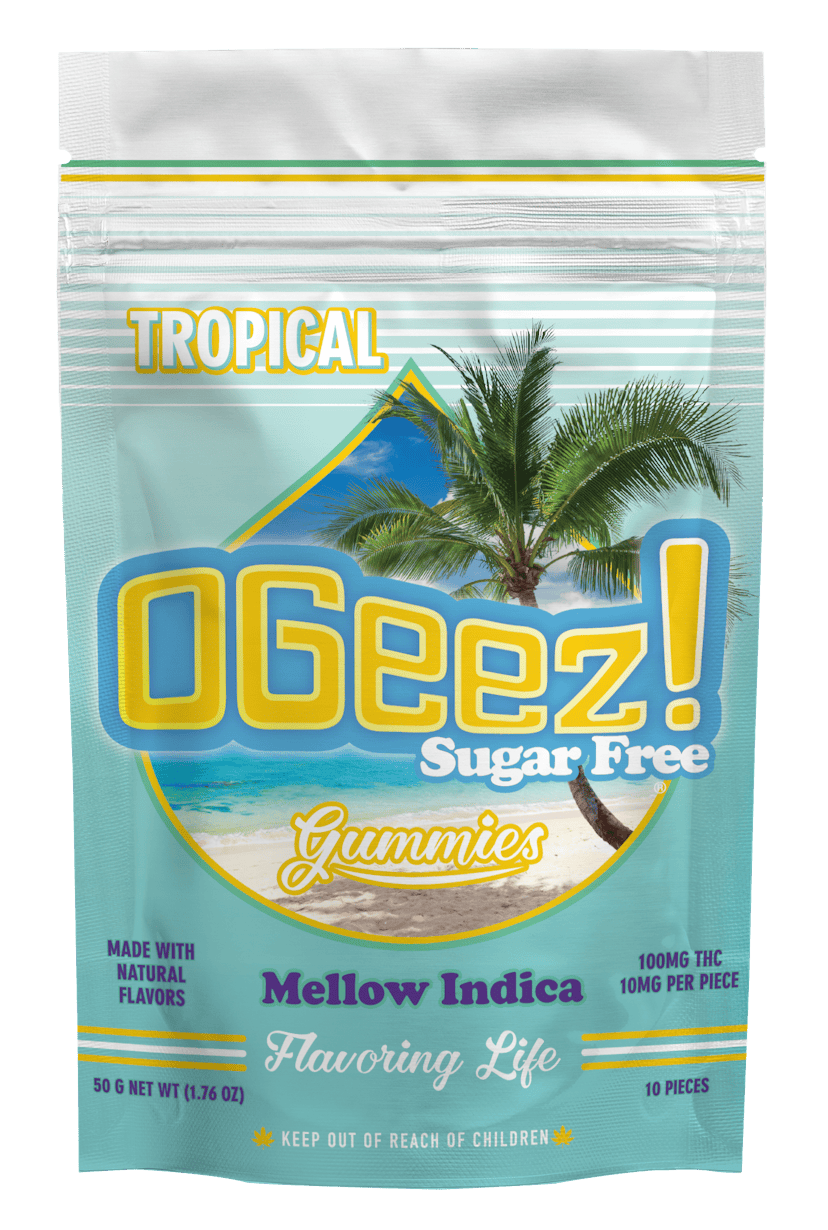 Sugar Free, Tropical Indica - 100 mg