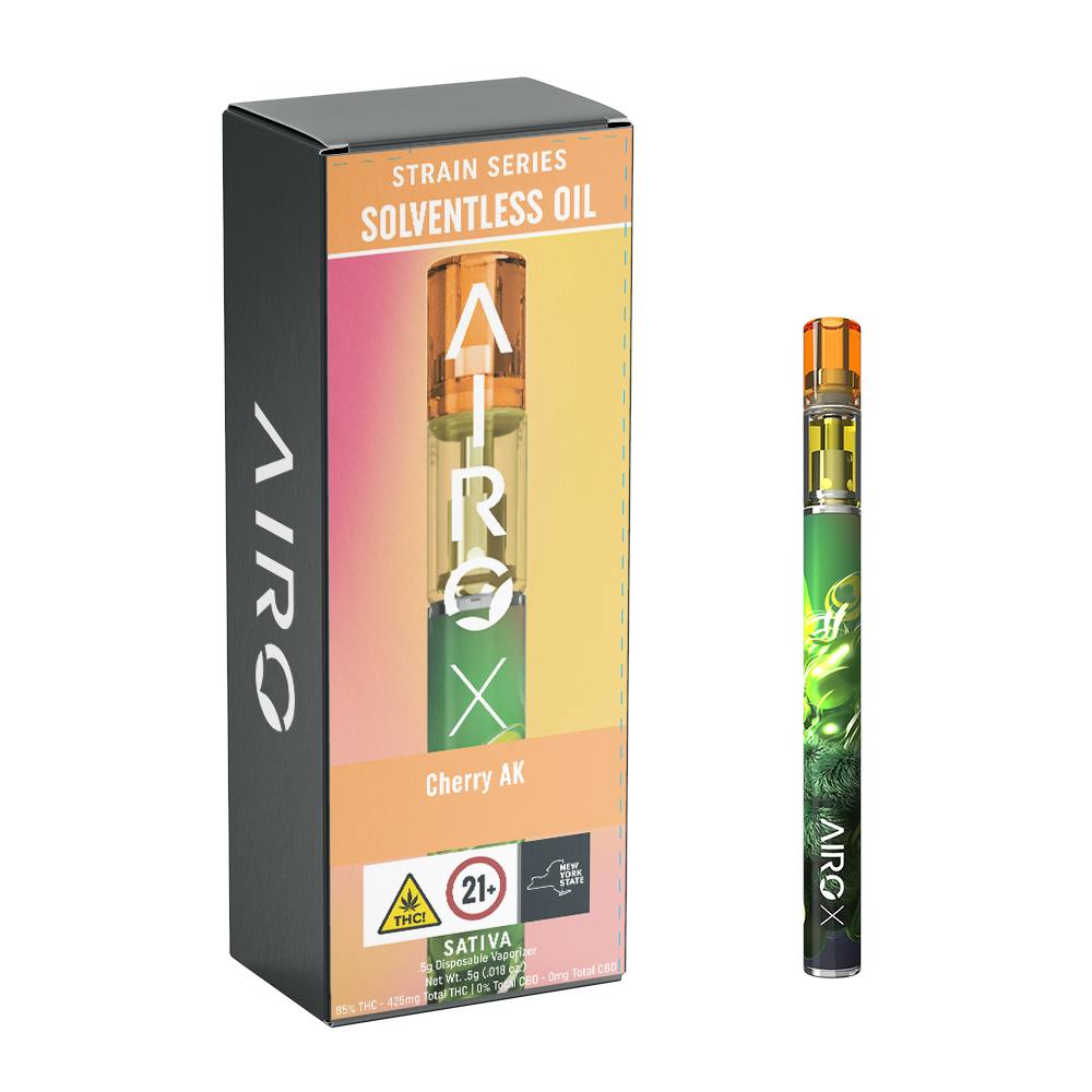 AiroX Disposable Vaporizer Strain | Cherry AK - Sativa