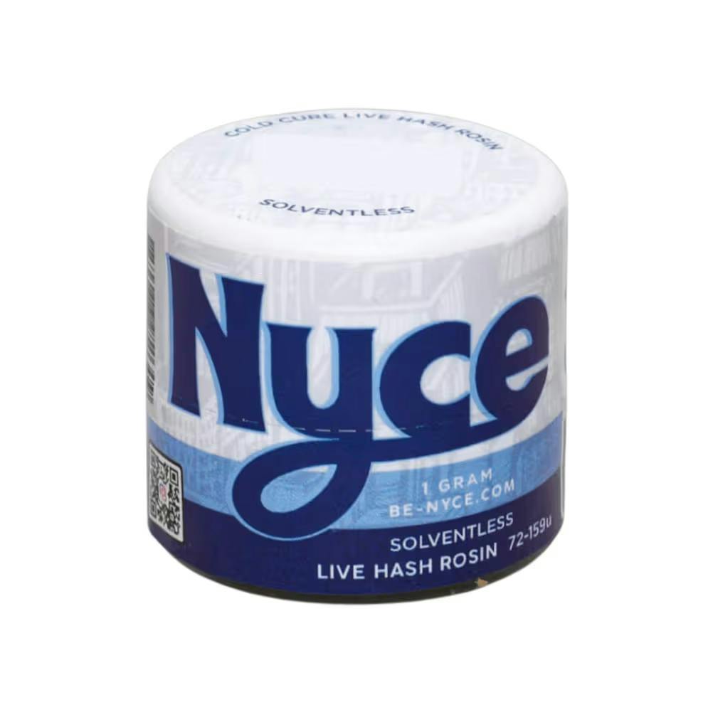 NYCE Soap x Purple Punch 1g Cold Cure Live Hash Rosin