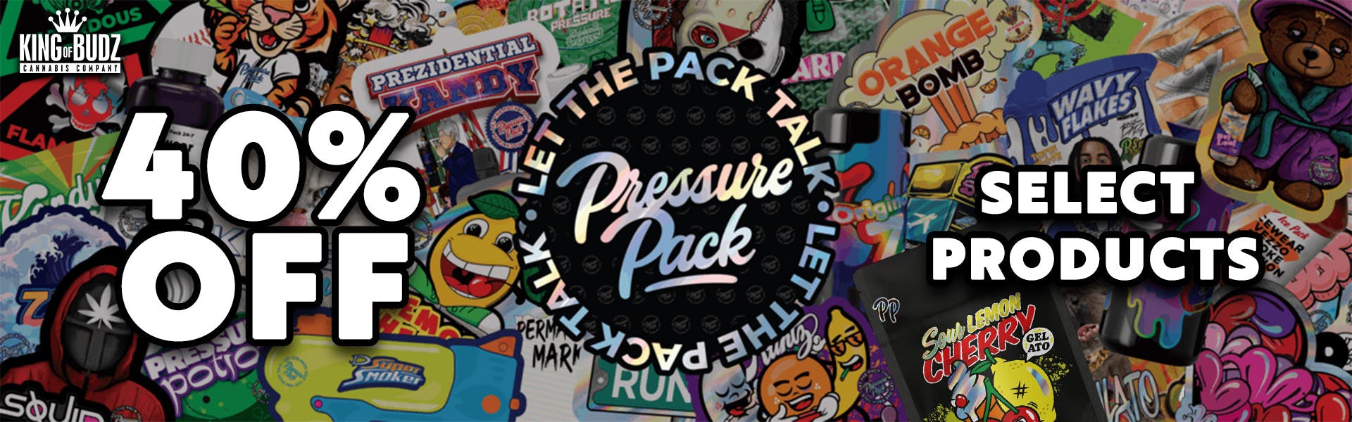 Pressure Pack - 5-Pack .7g Bubble Hash Infused Prerolls - 40 Percent Off