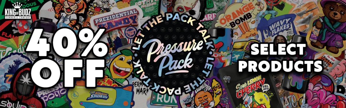 Pressure Pack - 5-Pack .7g Bubble Hash Infused Prerolls - 40 Percent Off