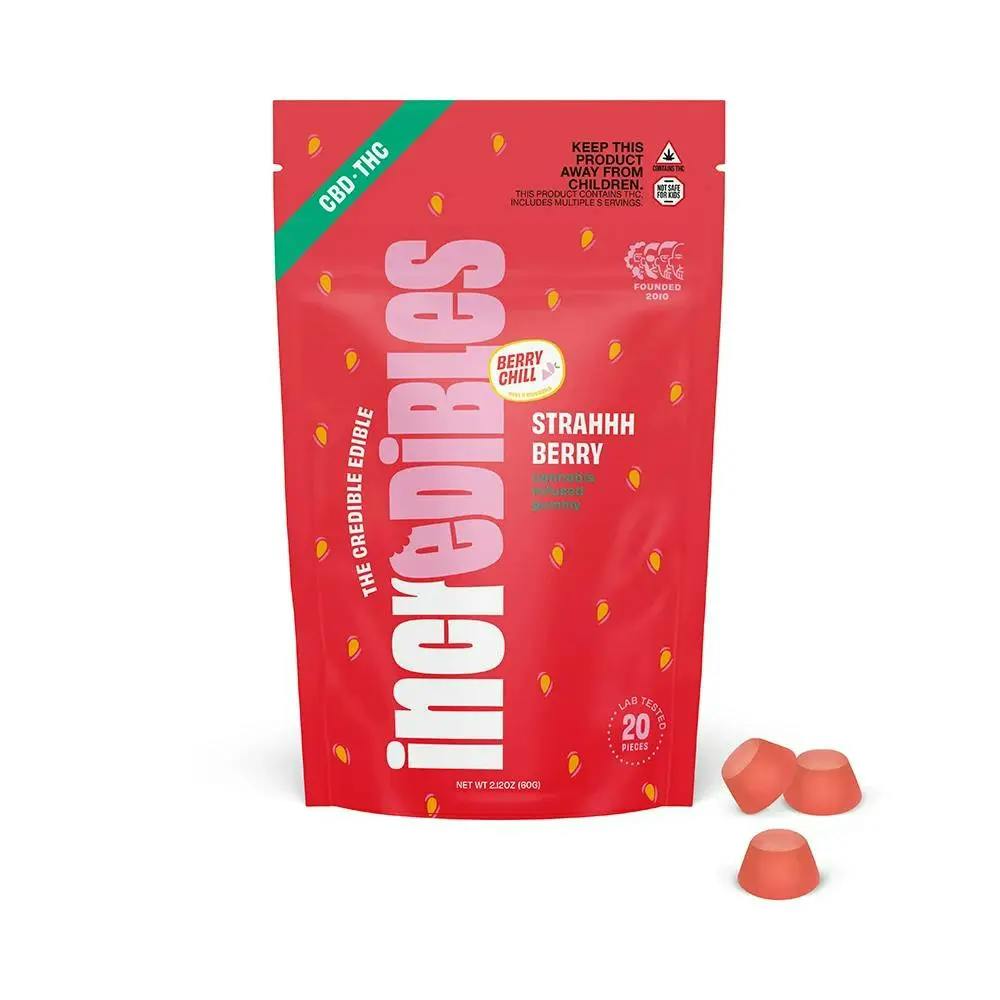 Product Incredibles Strahhhberry (1:1 THC:CBD)