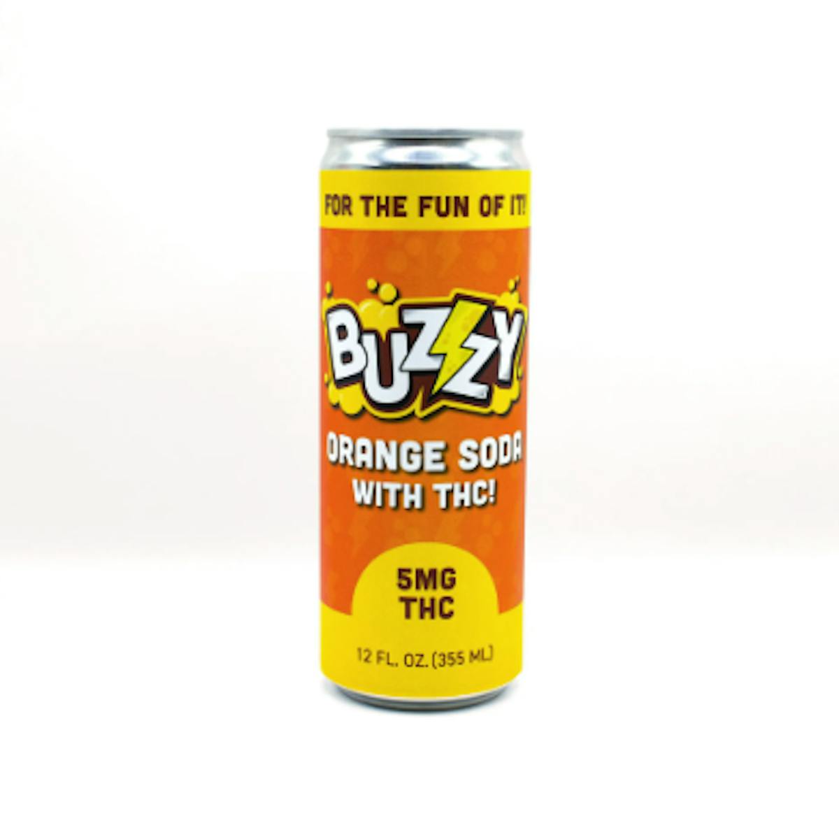 Buzzy Orange Soda 5mg 12oz N/A Edibles | Buzzy