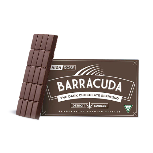 Dark Chocolate Espresso Barracuda Bar | 200mg